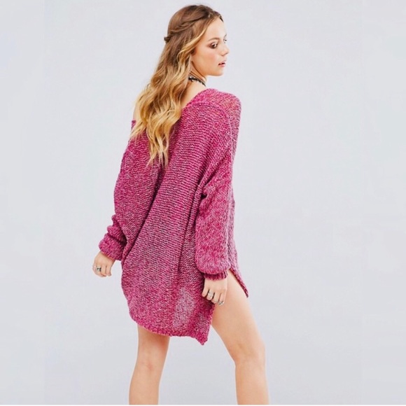 Free People Vertigo Asymmetrical Pullover Sweater - Picture 6 of 8